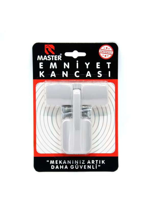 Lüks Emniyet Kancası Gri (EMK-02G)